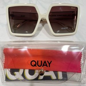 Ivory/ White Polarized Almost Ready (1217) sunglasses